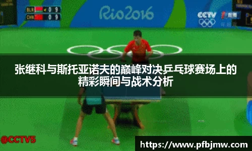 张继科与斯托亚诺夫的巅峰对决乒乓球赛场上的精彩瞬间与战术分析